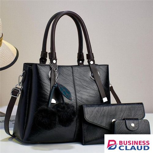 Fashion Latest Design Fashion Women's And Ladies Hand Bags 3 IN 1 Set