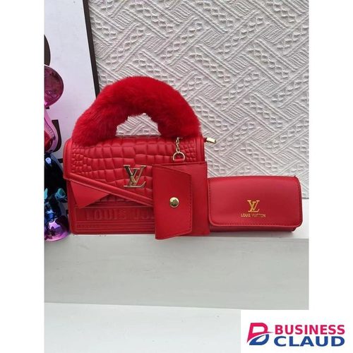 Dynasty Fashion Sexy ladies red wine handbag