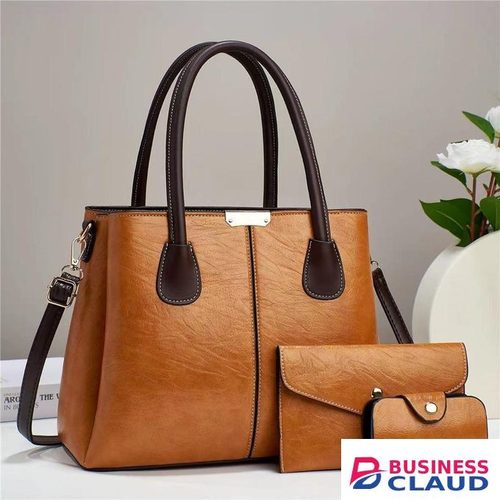 Classic Trendy Ladies 3 In 1 Handbags
