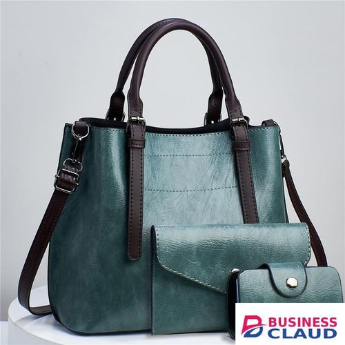 Fashion & Bag 3 Pieces Women Handbag Sets Ladies Leather Tophandle/sling Handbag