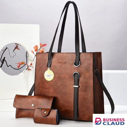 Luxury 3in1 women's leather designer handbags _stylish and durable