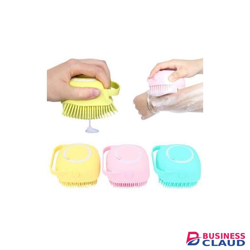 Refillable Silicone Shampoo Brush/ Scalp Massager