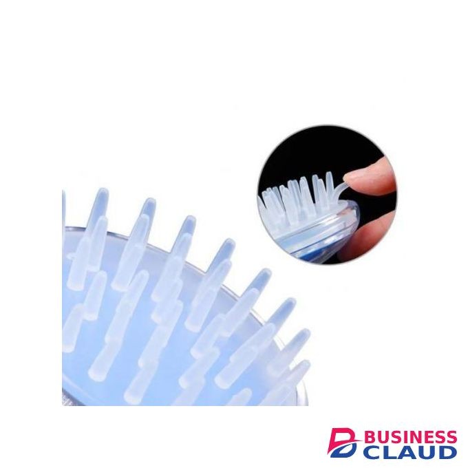 Silicone Shampoo Sealp Massanger Hair Shower Brush Bath Comb