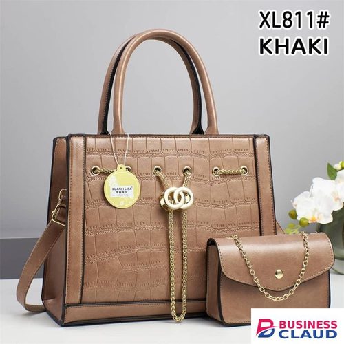 Latest Design Fashionable Women's And Ladies Hand Bags 2 IN 1 Set