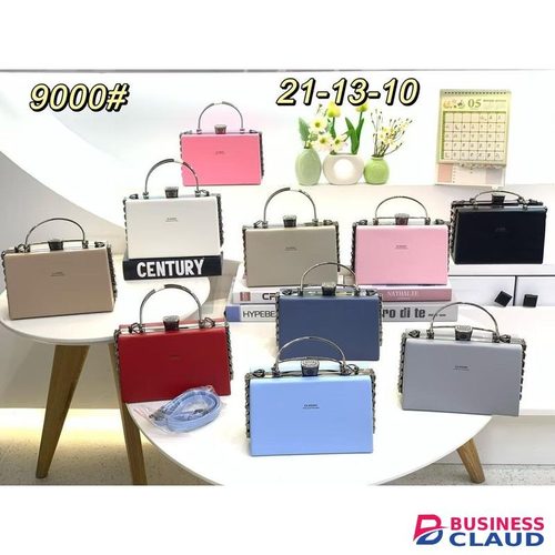 A chic and modern box-style handbag