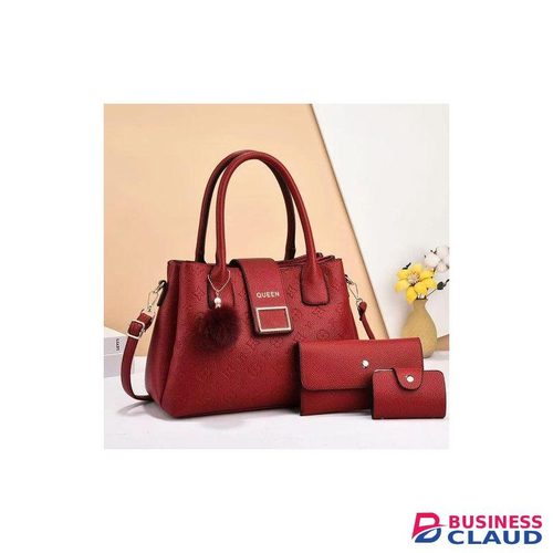 A4 Fashion Latest Set Design 3 in1 Handbag Women Bags & Ladies Handbags 3 Pieces Set