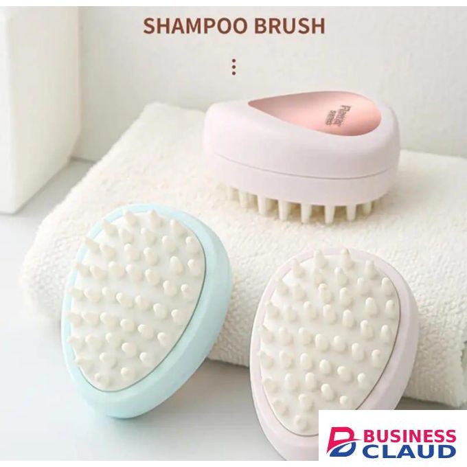 2 pieces Silicone Scalp Massager, Scalp Scrubber for Hair Growth with Soft Bristles, Scalp Exfoliator Brush Dandruff Removal Shampoo Brush for Wet Dry Scalp Care