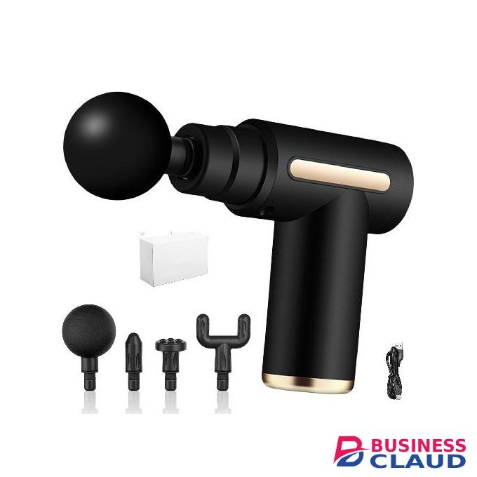 Charge Boost Massage Gun, Body Massager, Deep Tissue Massager For Pain Relief, USB Portable Mini Vibration Percussion Muscle Relaxation Massager Machine, Multicolour