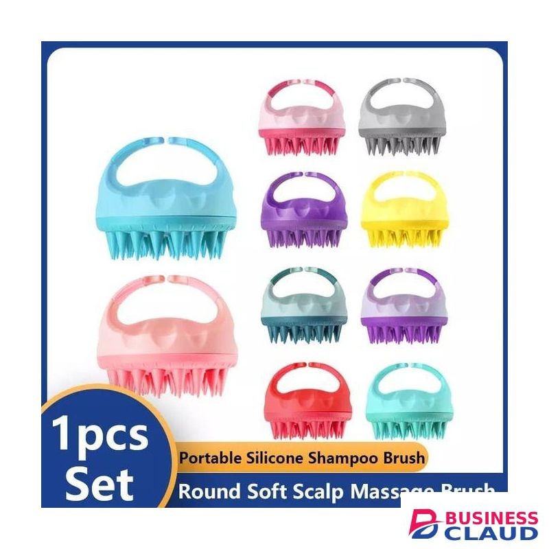 Silicone Scalp Massager/Hair Shower Brush/Shampoo Brush