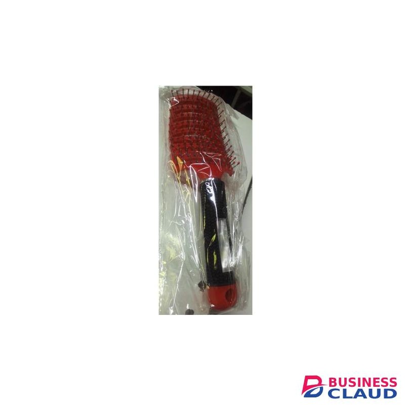 Hair Scalp Massage Comb Detangle Brush, Red/ Black