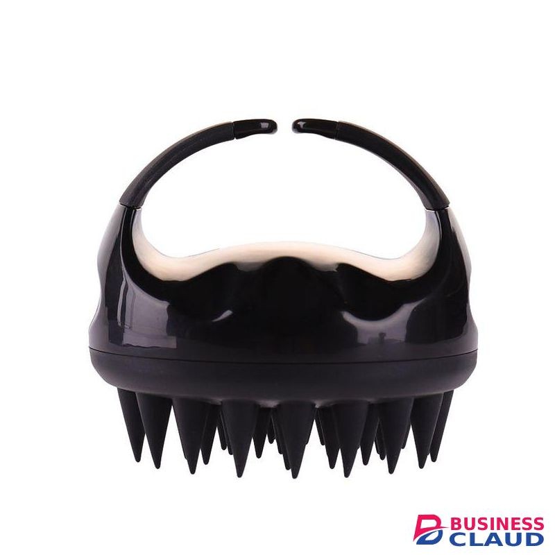 Silicone Hair Brush Round ABS Scalp Massage Comb