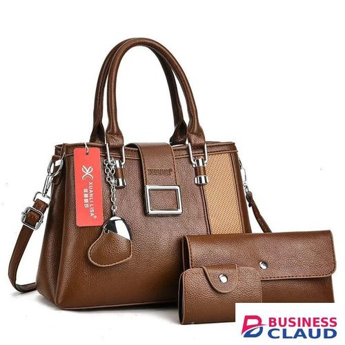 Ladies 3in1 designer handbag set_perfect for office and casual