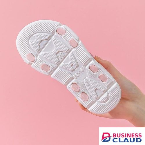 Girls Flat Sandals Open Toe Hook & Loop Amphibian Shoes Kids Walkin Back to school Outdoor Pink
