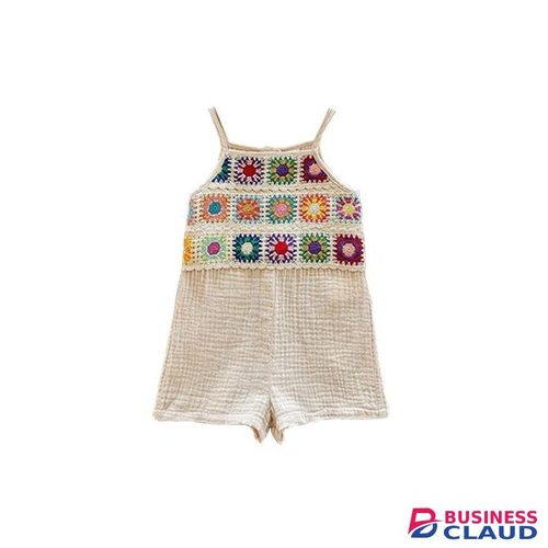 0-3Y Kids Baby Girl COTTON Summer Knit Romper