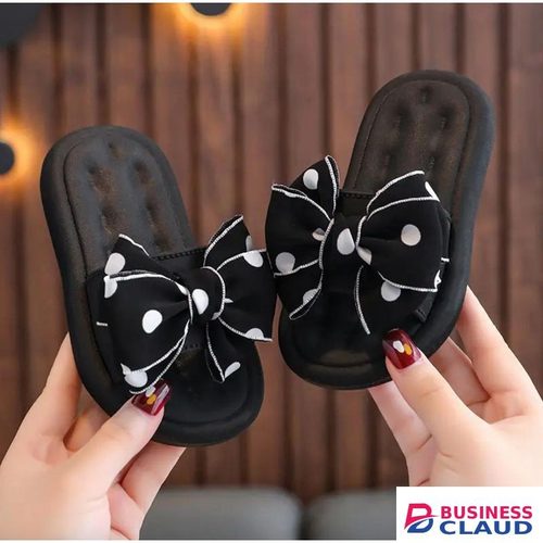 Arsuxeo Summer Children's Slippers Girls Princess Non-slip Soft Sole