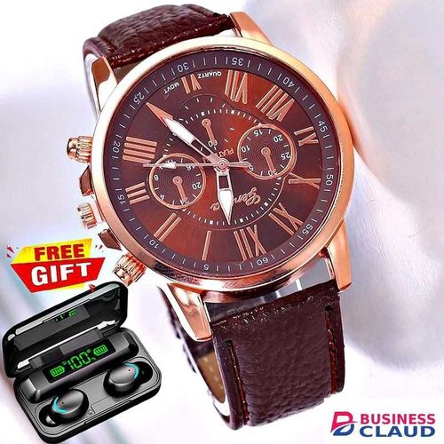 GENEVA Beauty Elegant Ladies Stylish Women’s Wristwatch // Oraimo Air F9 Pro+