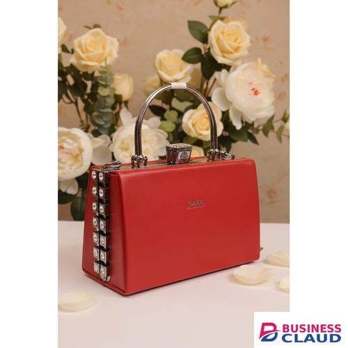 Luxury structured glam handbag for ladies