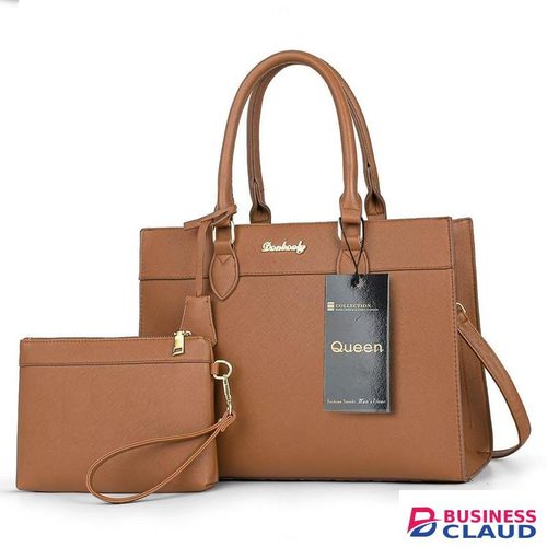 PU Leather 2 in 1 Official Classy Leather Handbags