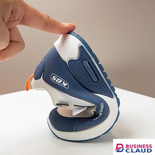 Kids blue elegant sneakers