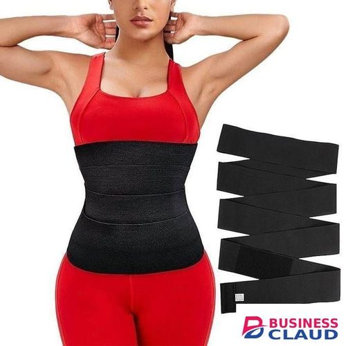 Slimming Belt Flat Tummy Belt Shapewear Postpartum Tummy Trimmer Belt Slim Belt Fat Burner