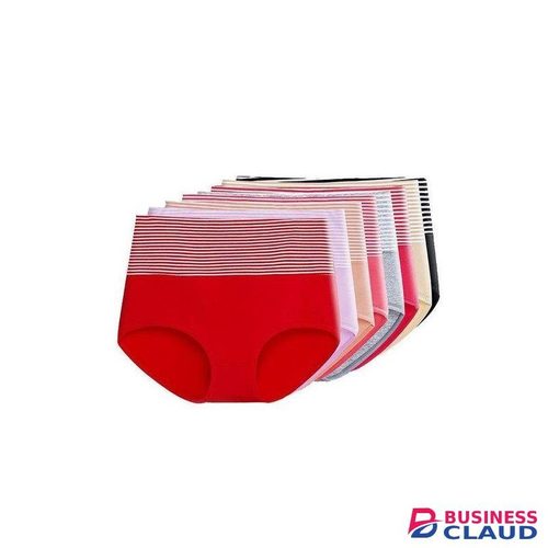 4 PCS high quality cotton high waist seamless ladies panties