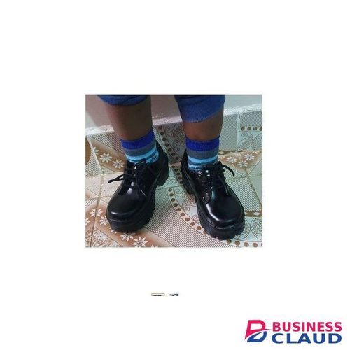 School Animal Leather UNISEX lace up Leather School Shoes
