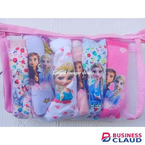 6PCs Lovely Cotton Princess Disney Girls Panties