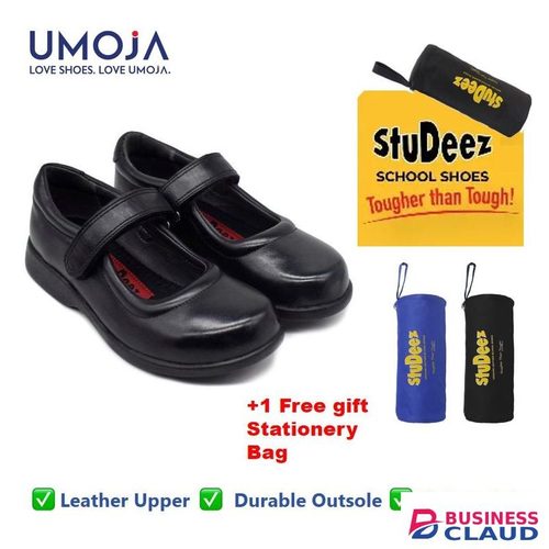 UMOJA Studeez ZURI (Velcro) Black + FREE GIFT
