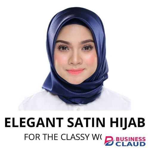 Premium Pink Satin Hijab – Elegant, Soft & Glossy Finish for All-Day Comfort - Muslim Headscarf