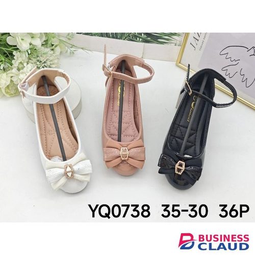 Ankle Strap Ballerina Girls Doll Shoes