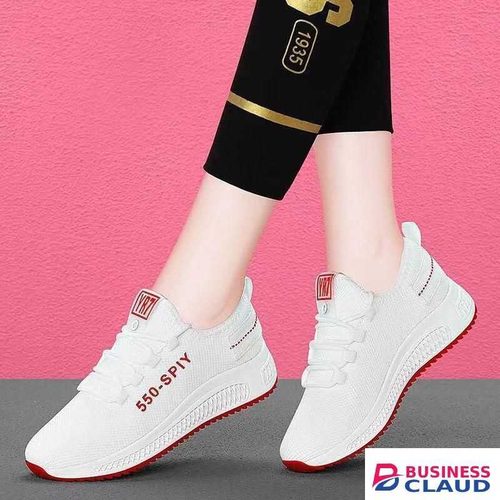 Ladies Everything White sneakers for Girls - Cheap shoe for school - Sport sneakers