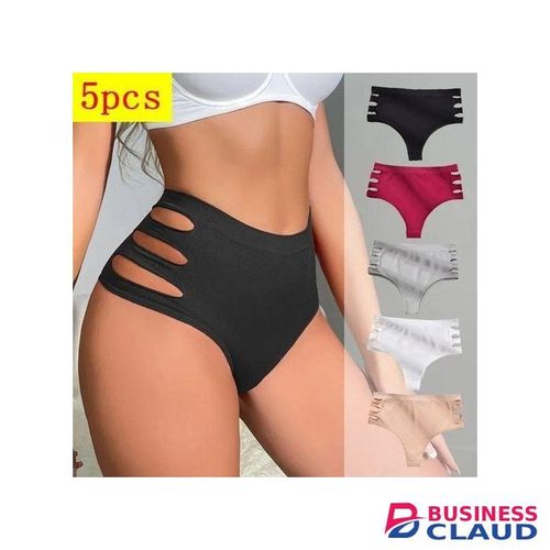 3PCs Sexy Strappy Ice Silk Seamless Ladies Pantie