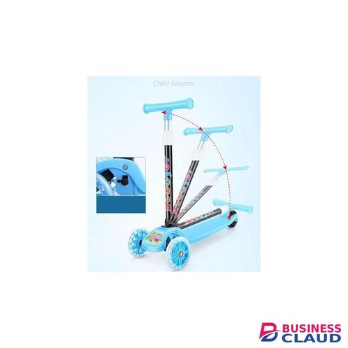 3 Wheel Kids Adjustable Folding Scooter Can Handle Upto 50kg, 3-12 Years