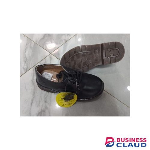 School Fees Durable Cute Non Bulky Unisex Leather School Shoes
