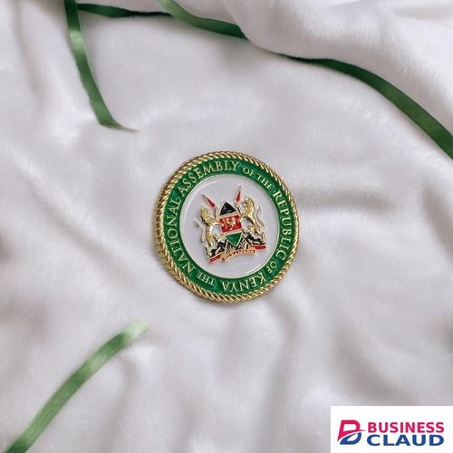 Gk Kenya National Assembly Lapel Pin Badge With Mace