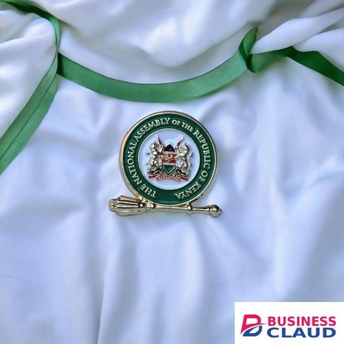 Gk Kenya National Assembly Lapel Pin Badge With Mace
