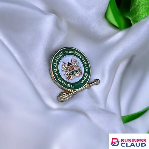Gk Kenya National Assembly Lapel Pin Badge With Mace