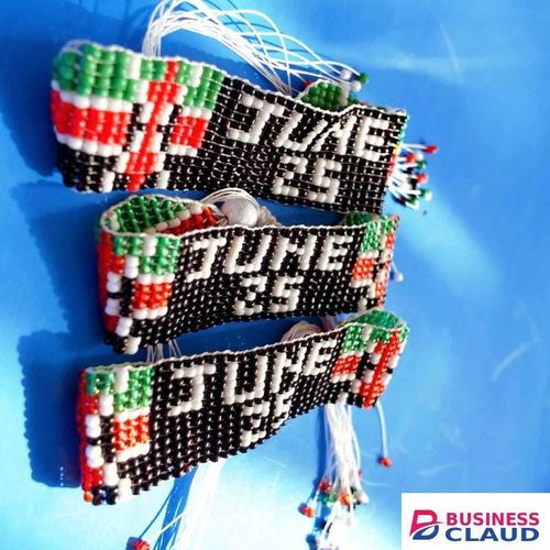 Beads Kenyan flag June25