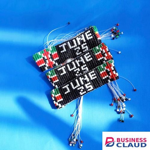 Beads Kenyan flag June25
