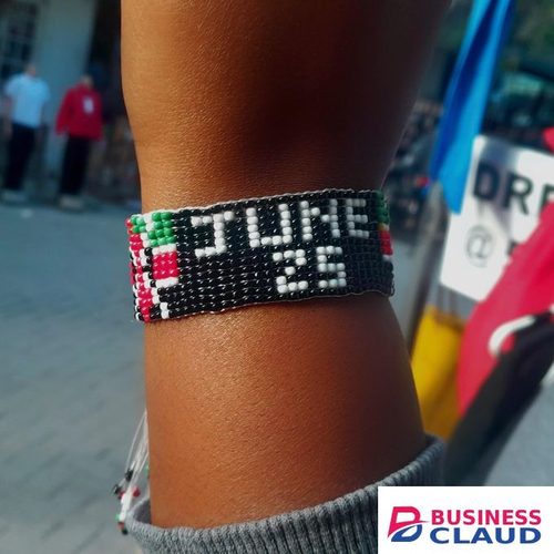Beads Kenyan flag June25