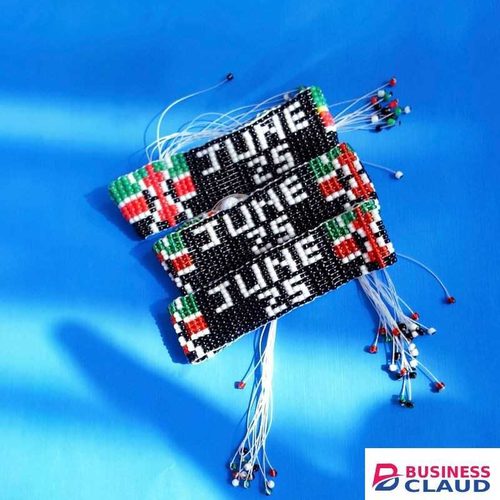 Beads Kenyan flag June25