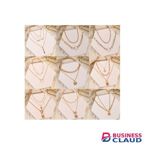 Gold Snake Bone Chain Necklace For Women And Girls