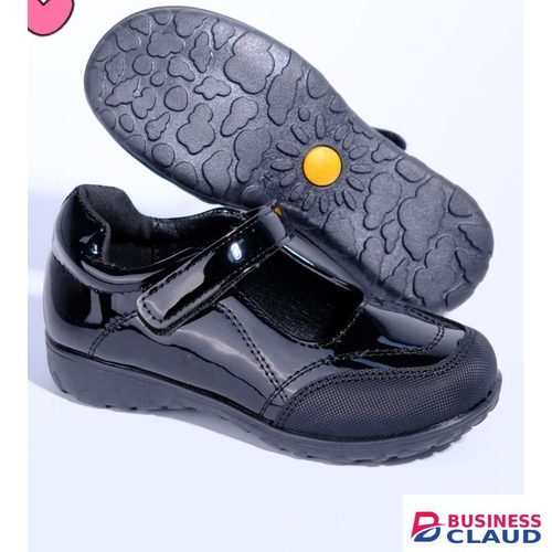Haki Girls classic school shoes