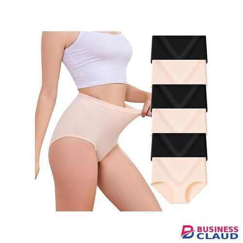 High Waisted Tummy Control Seamless Panties 6Pcs