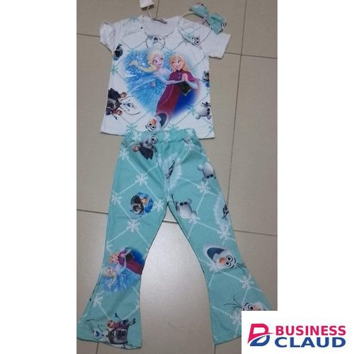Frozen Trouser,Top and a HeadBand