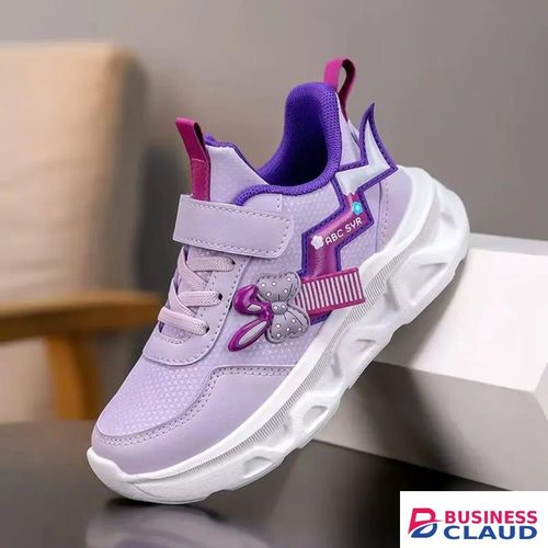 Girls Purple Sport Shoes