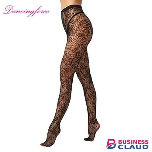 3 Pairs Patterned Fishnet Stockings High Waist Sexy Fishnet Tights Black Pantyhose Stockings for Women