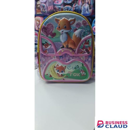 Children’s School Backpack – Cute Fox Cartoon Design