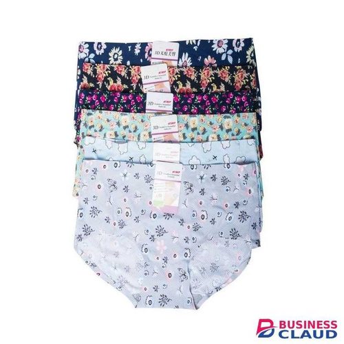 4 Pcs Stretchy Seamless Tenage Girls Pants - Assorted Colors