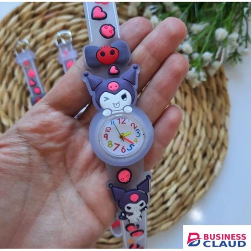 New Fashion Kids Boys / Girls Wrist Watch / Silicone Straps